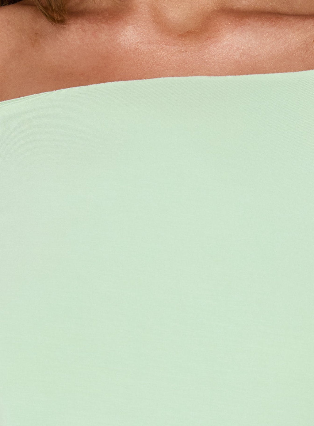 Ashlinn Off Shoulder Drapey Mini Dress Jelly Mint
